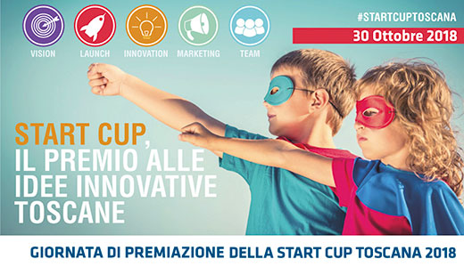Image for GIORNATA DI PREMIAZIONE DELLA START CUP TOSCANA 2018