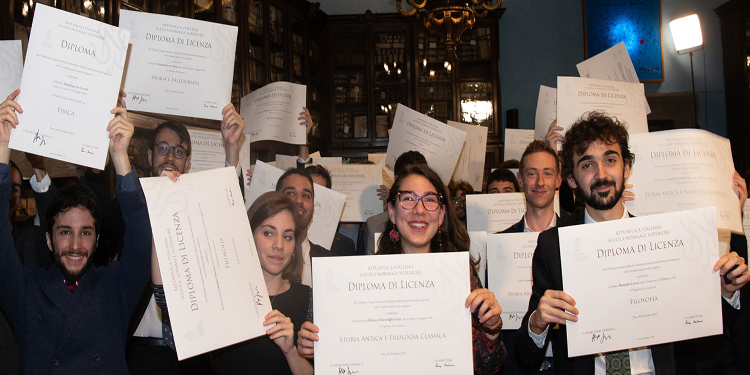 Cerimonia di consegna dei diplomi