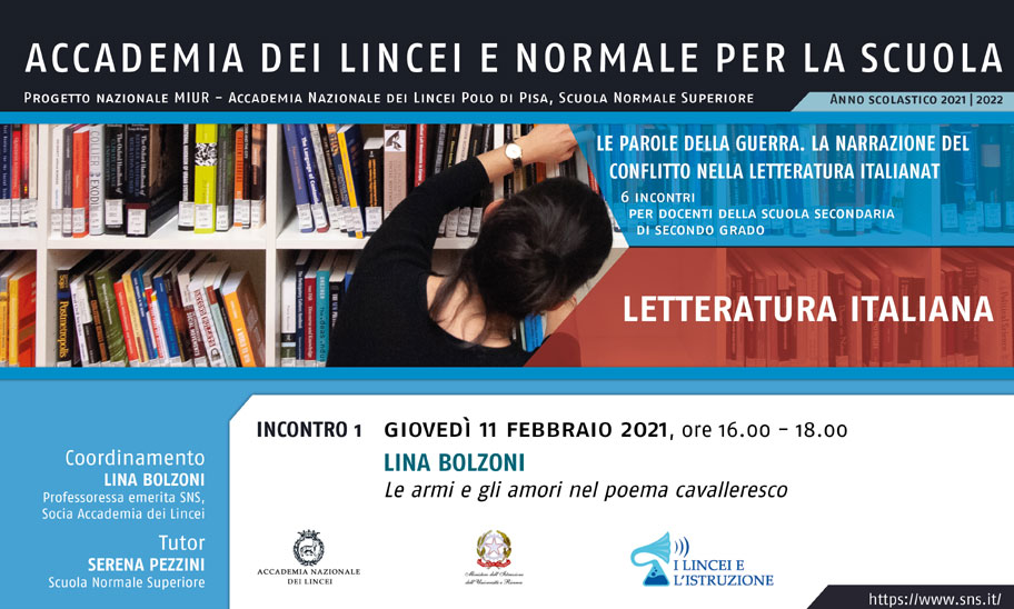 Image for I Incontro del corso "Letteratura italiana"