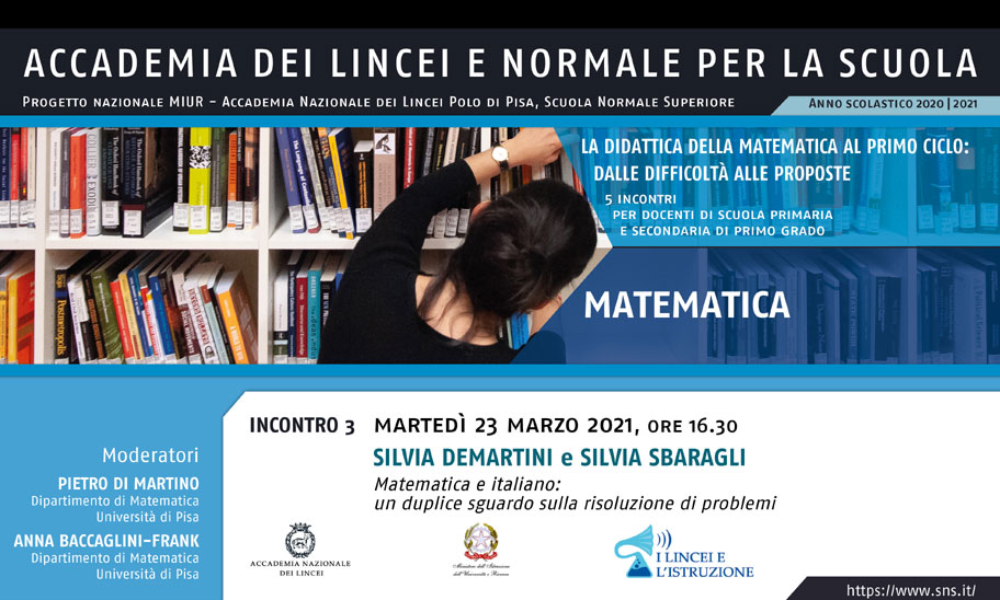 Image for III Incontro del corso "Matematica - primo ciclo"