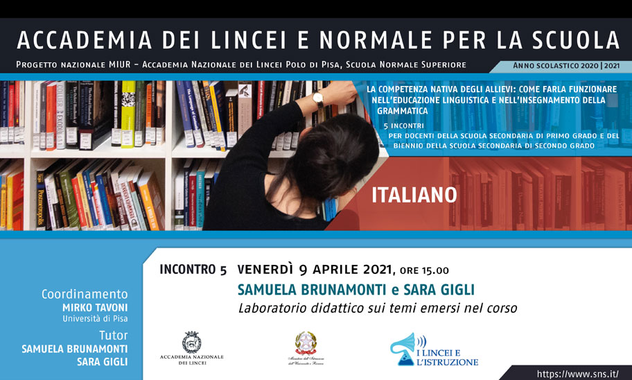 Image for V Incontro del corso "Italiano"