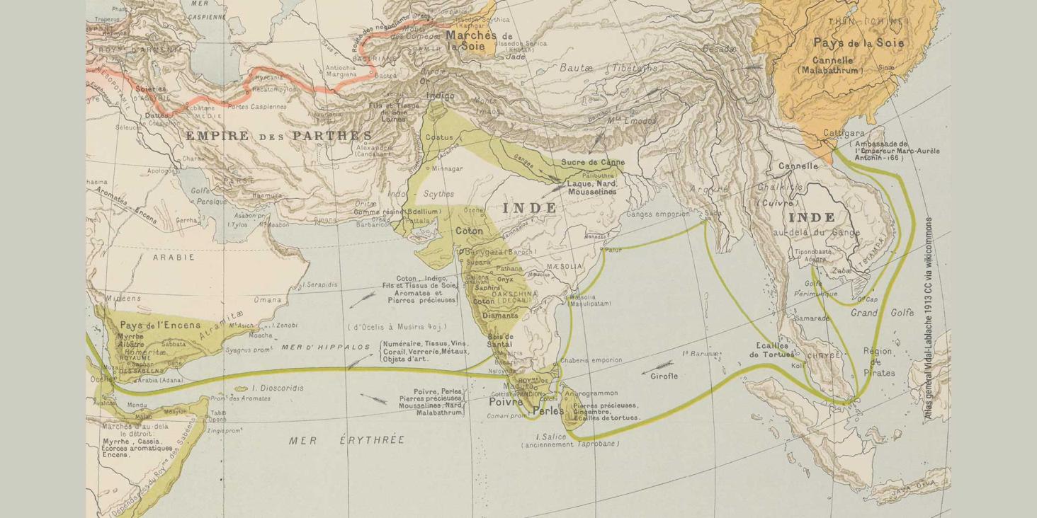 Tolomeo e le rotte del commercio  marittimo. Intorno a una mappa di Paul Vidal de La Blache