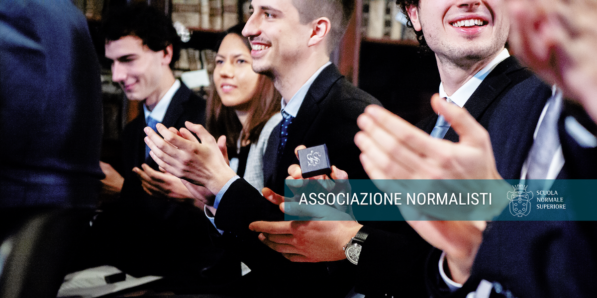 normalisti e normaliste in Sala Azzurra