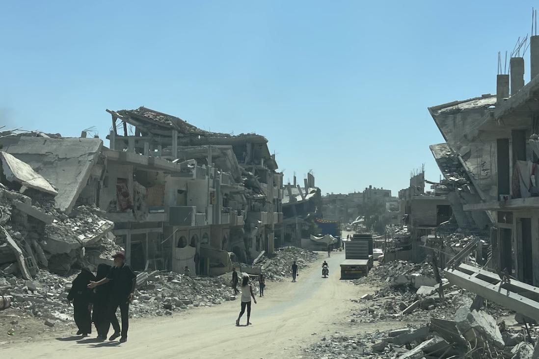 an image from Gaza war (2025)