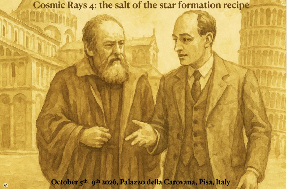 Galilei e Fermi, disegno