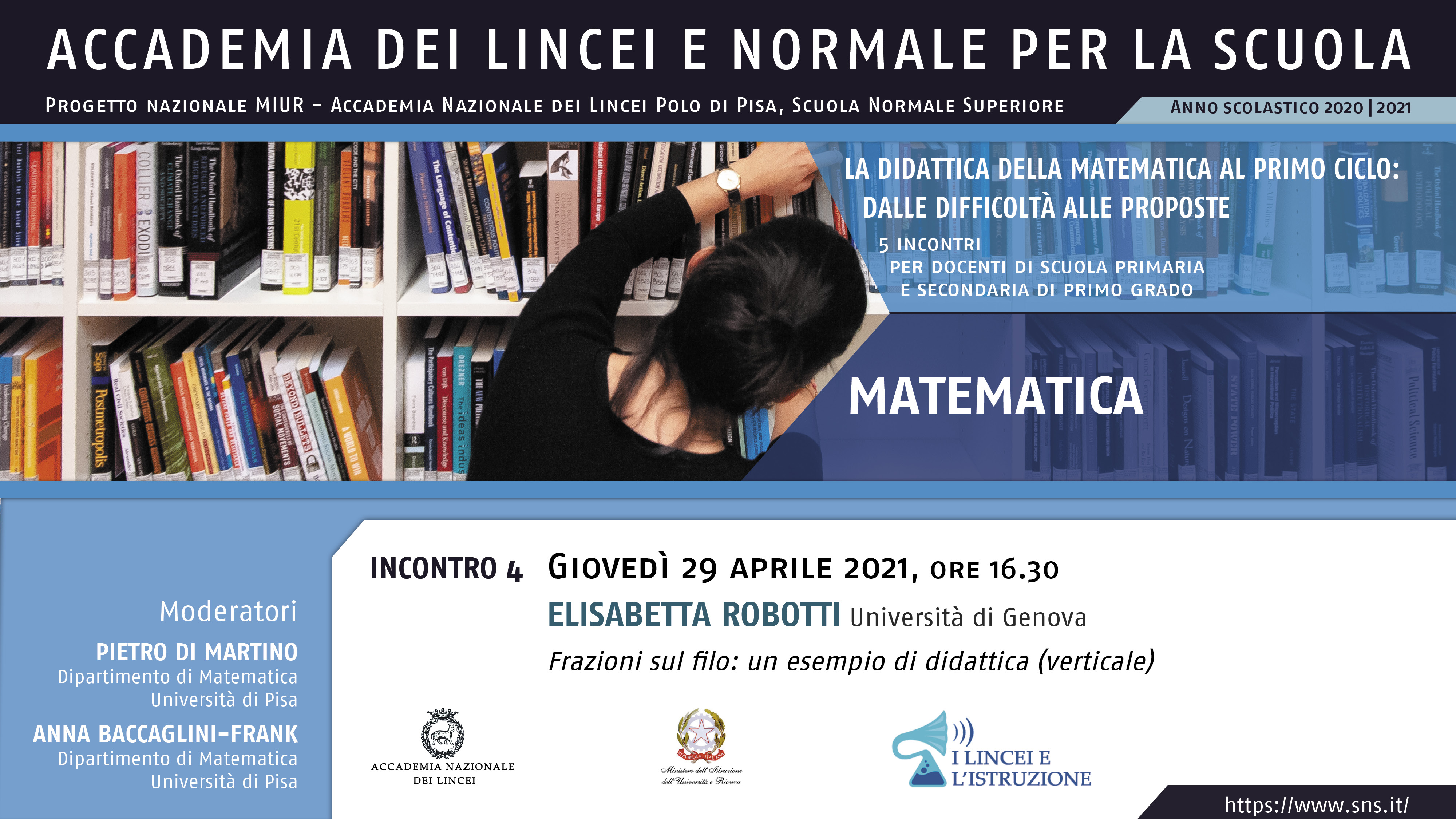 Image for IV Incontro del corso "Matematica - primo ciclo"