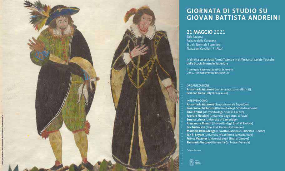 Image for GIORNATA DI STUDIO SU GIOVAN BATTISTA ANDREINI