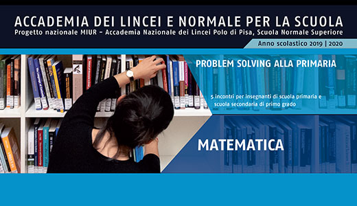 Image for II Incontro del corso "Problem solving alla primaria"