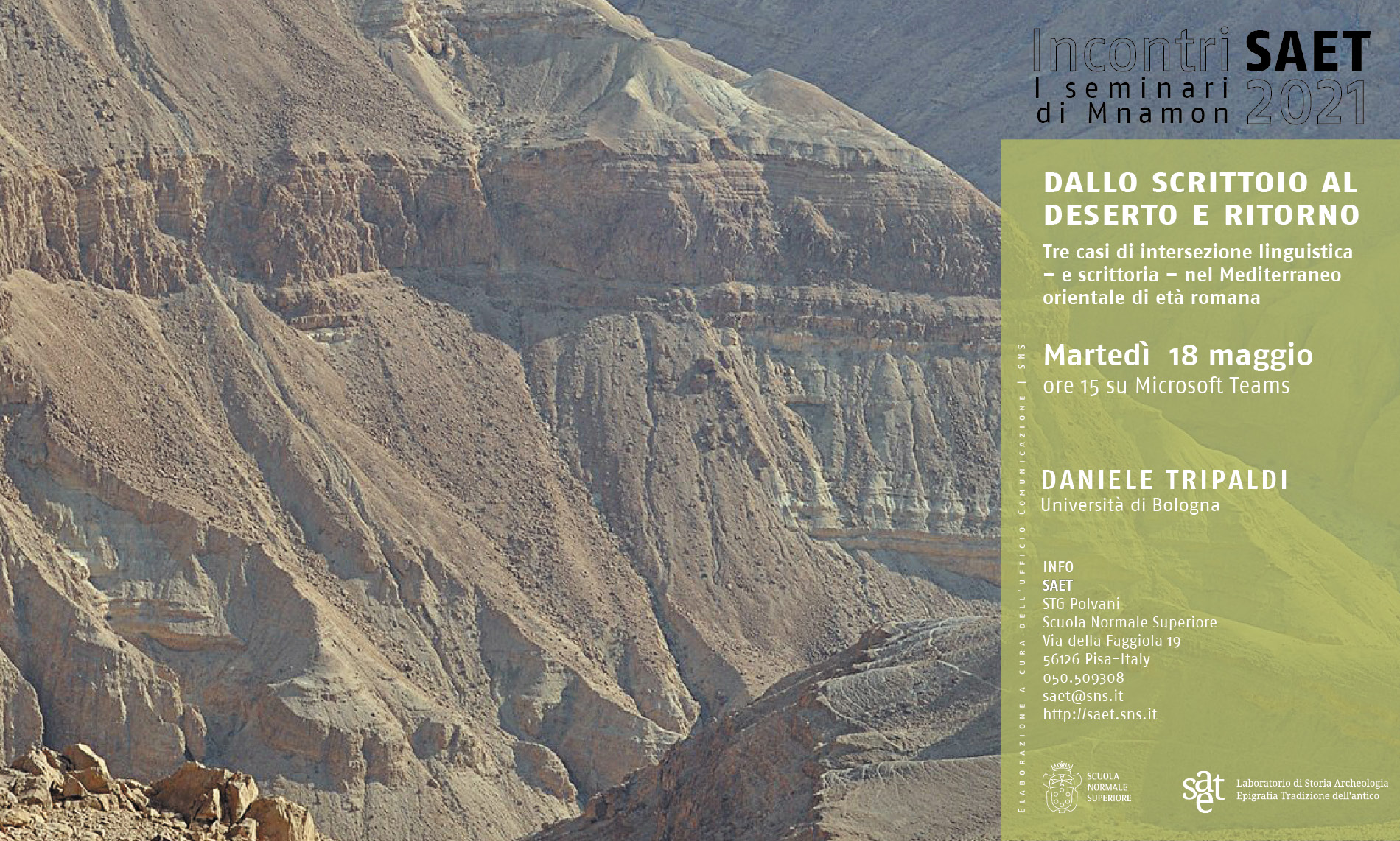 Image for Dallo scrittoio al deserto e ritorno: tre casi di intersezione linguistica – e scrittoria – nel Mediterraneo orientale di età romana