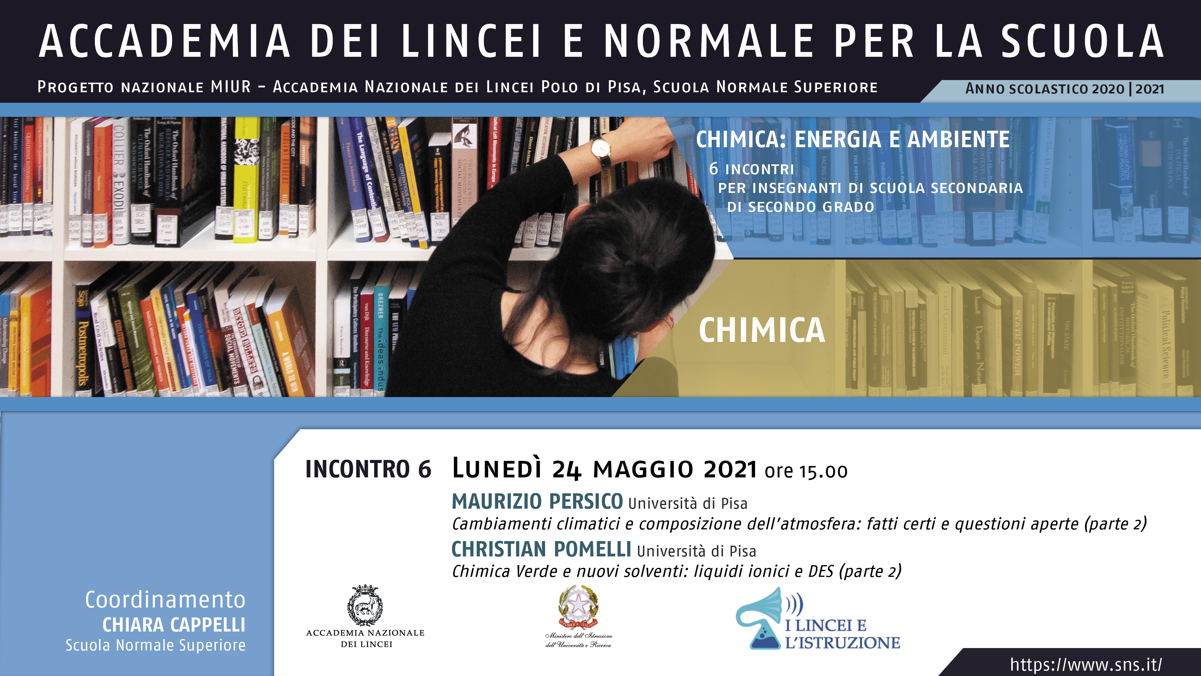 Image for VI Incontro del corso "Chimica"