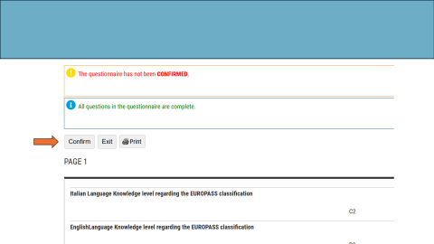 Image of compilation of the questionnaires