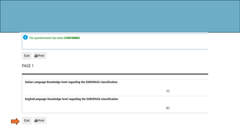Image of compilation of the questionnaires