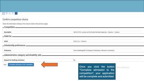 Image of the final submission
