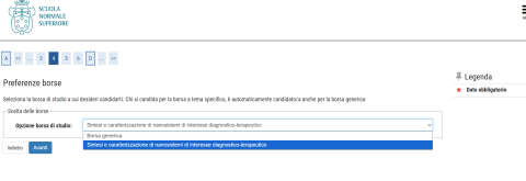 Immagine selezione borsa a tema specifico