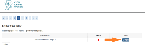 Immagine compilazione questionari