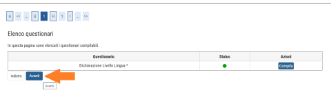 Immagine compilazione questionari