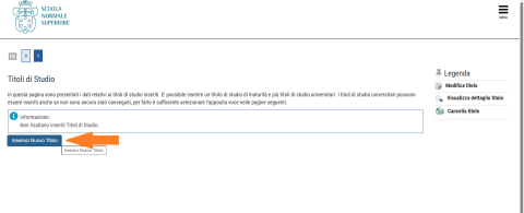 Immagine sezione titolo di studio