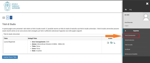 Immagine di ritorno alla procedura di candidatura