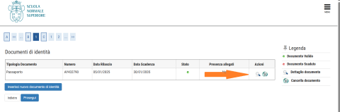 Immagine caricamento documento